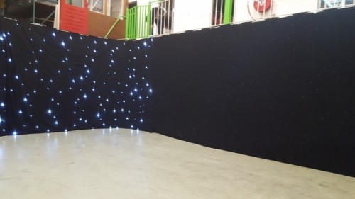 Sterrendoek 6x3m wit